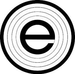 E logo