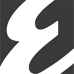 E logo