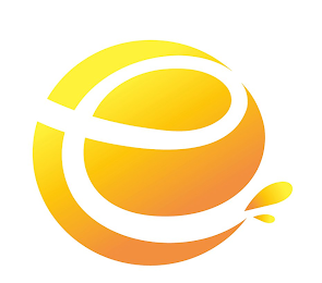 E logo