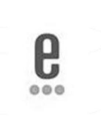 E logo