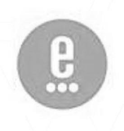 E logo
