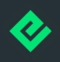 E logo