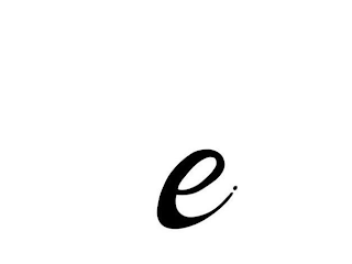 E logo