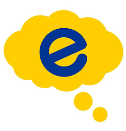 E logo