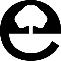 E logo