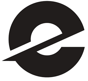 E logo