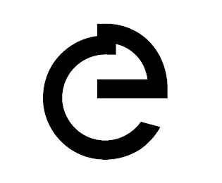 E logo
