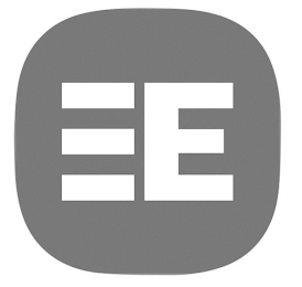 E logo