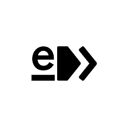 E logo