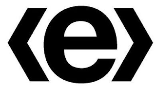 E logo