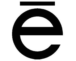 E logo