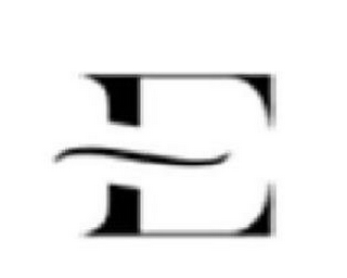 E logo