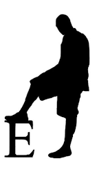 E logo
