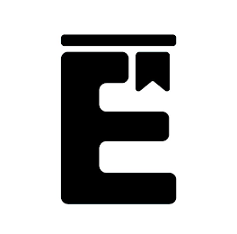 E logo