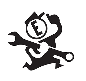 E logo