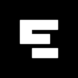 E logo