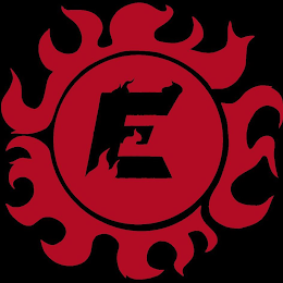 E logo
