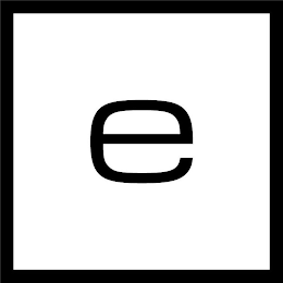 E logo