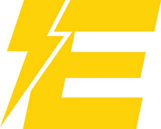 E logo