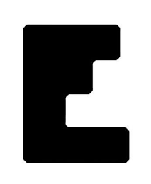 E logo