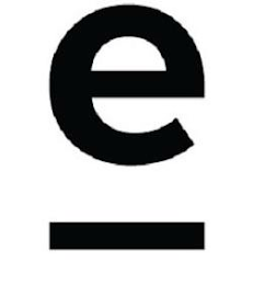 E logo