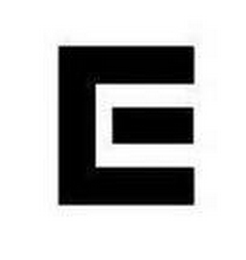 E logo