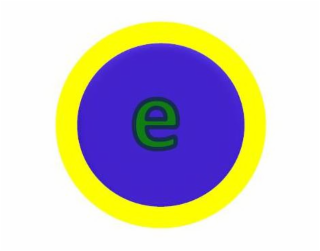 E logo