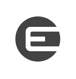 E logo