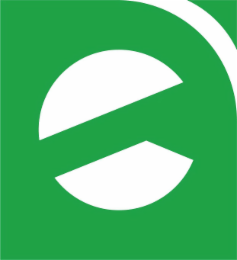 E logo