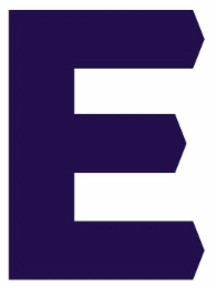 E logo