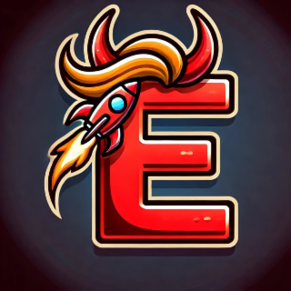 E logo