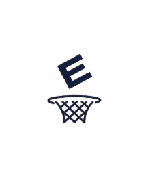 E logo