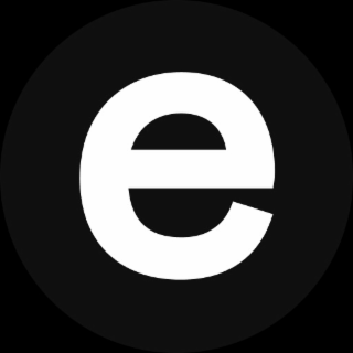 E logo