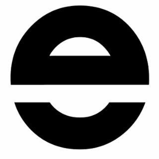 E logo