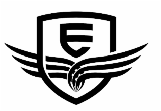 E logo