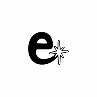 E logo