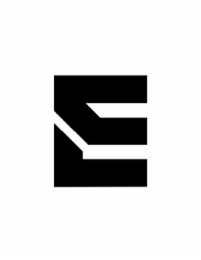 E logo