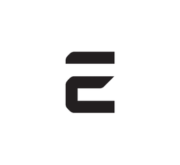 E logo