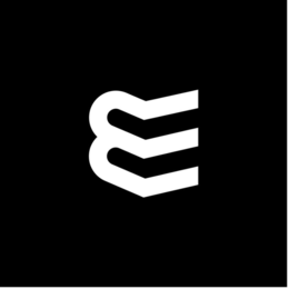 E logo