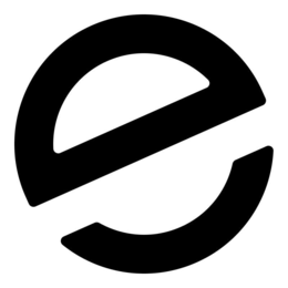 E logo