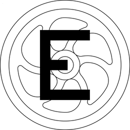 E logo
