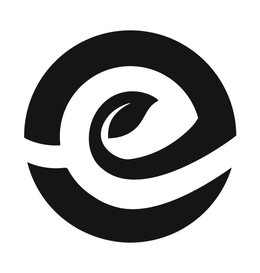 E logo
