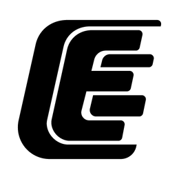 E logo