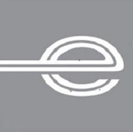 E logo