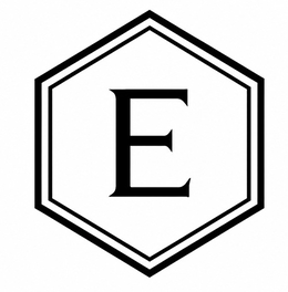 E logo