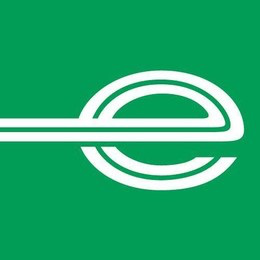 E logo