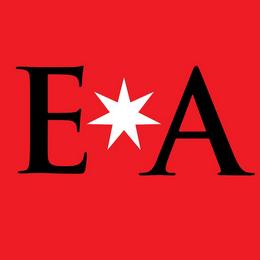 E A logo