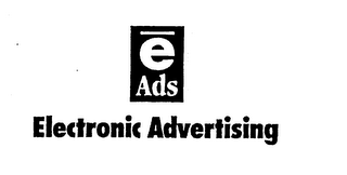 E ADS ELECTRONIC ADVERTISING logo