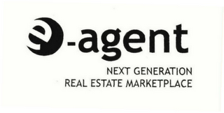 E-AGENT NEXT GENERATION REAL ESTATE MARKETPLACE logo