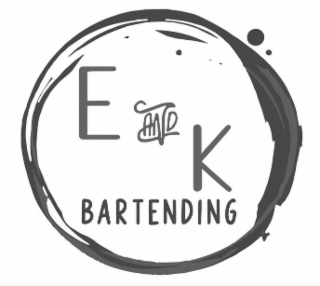 E AND K BARTENDING logo